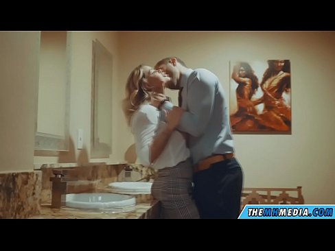 ❤️ When a busty blonde seduces you in a public restroom ❌ Super sex at us